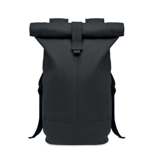 MO ZURICH ROLL - Rolltop washed canvas backpack - Img 3