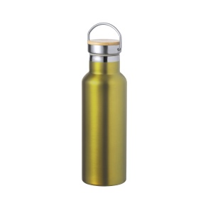 Naxel - Insulated Bottle Stainless Steel/ Bamboo 500 ml - Img 9