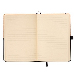 Notebook in cork and PU, lined sheets 80 pages 70 gr. in ivory color. - Img 10