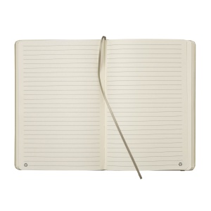 Notebook with cover made from fruit scraps and elastic closing band - Img 14