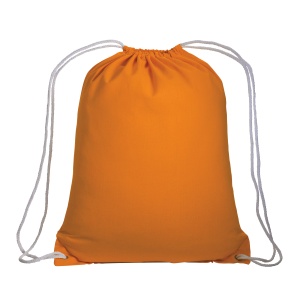 ON™ 135 g/m2 cotton backpack with drawstring closure