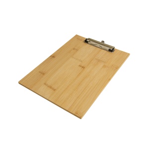 ON™ Bamboo A4 folder with metal clip