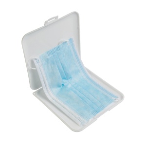 ON™ PP mask holder case with antibacterial treatment. ISO 22196