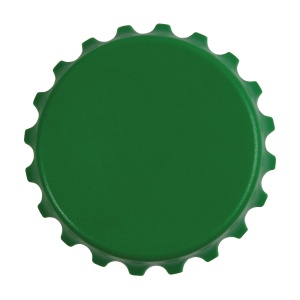 ON™ ABS and metal, bottle top-shaped, screw-top and bottle opener with magnets