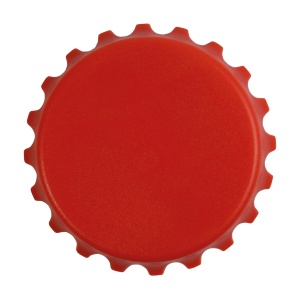 ON™ ABS and metal, bottle top-shaped, screw-top and bottle opener with magnets