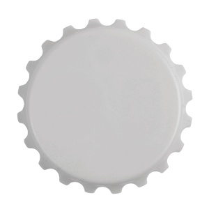 ON™ ABS and metal, bottle top-shaped, screw-top and bottle opener with magnets
