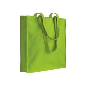 ON™ 220 g/m2 cotton shopping bag, long handles and gusset