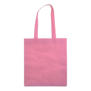 ON™ Heat-sealed 80 g/m2 non-woven fabric shopping bag with gusset and long handles
