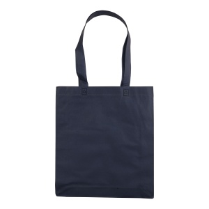 ON™ Heat-sealed 80 g/m2 non-woven fabric shopping bag with gusset and long handles