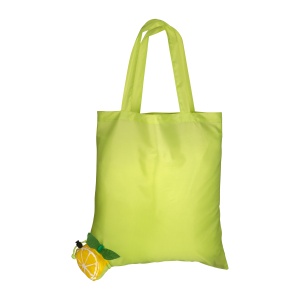 ON™ 190T polyester, orange-, lemon- and blackberry-shaped foldable shopping bag