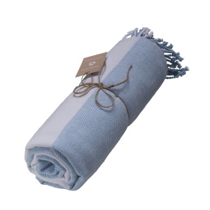 ON™ GRS-certified 180 g/m2 recycled cotton beach towel - Img 4