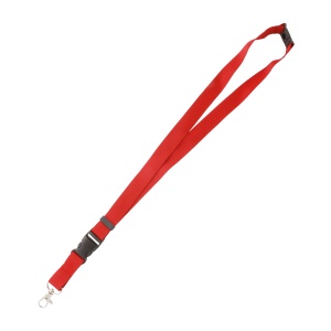 ON™ Lanyard with snap hook, safety release and key release clasps
