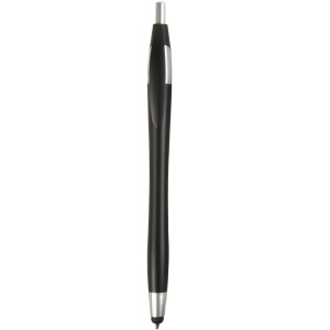 ON™ Plastic snap pen with touchscreen rubber tip