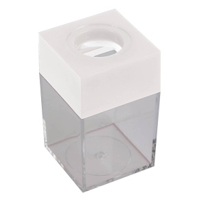 ON™ Plastic/metal staple holder, magnetic upper edge with 20 staples included