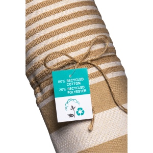 ON™ 350 g/m2 recycled cotton beach towel/pareo