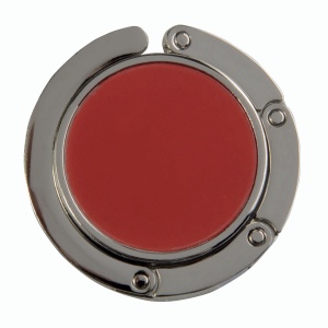 ON™ Round metal bag hook, dual-magnet reinforced closure, in a black box