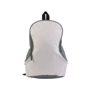 ON™ 600D polyester two-tone backpack with padded straps