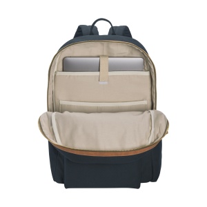 ON™ Recycled canvas backpack with padded notebook compartment