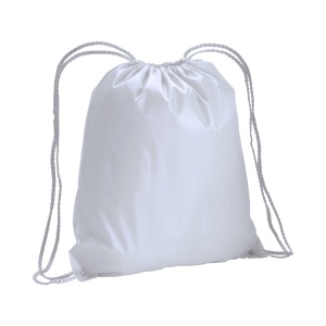 ON™ 210T polyester backpack with drawstring closure and reinforced corners