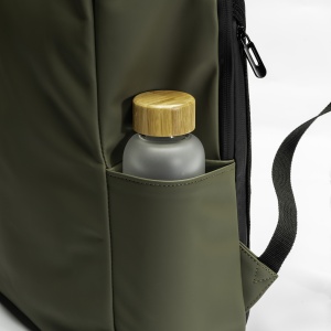 ON™ Laptop backpack in Soft PU water resistant