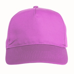 ON™ Cotton 5-panel cap with 2 mm-thick visor, embroidered eyelets and adjustable velcro strap