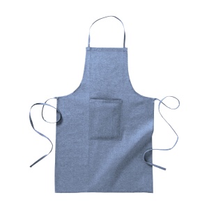 ON™ Long apron 100 % recycled cotton, with front pocket