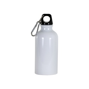ON™ Aluminum bottle with carabiner, 400ml