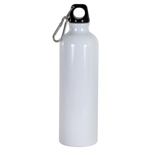 ON™ Sublimating aluminum bottle with carabiner. 750ml