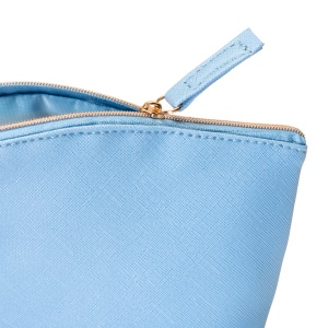 ON™ Multipurpose PU fine grain saffiano beauty case. Zipper closure and inner lining