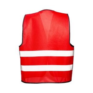 ON™ Promotional polyester vest with reflective tape and Velcro closure