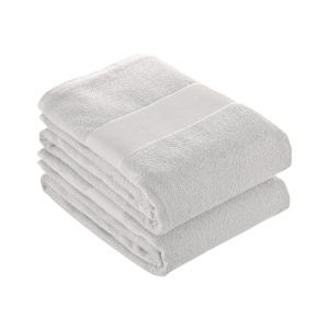 ON 100% cotton (350 g/m2) terry towel with printable MATTE strip (70 x 140 cm)