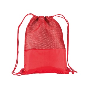 ON 210T polyester backpack with mesh and drawstring closure - Img 4
