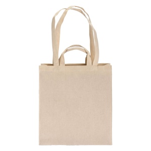 ON 220 g/m2 cotton gusseted shopper with double handles - Img 2