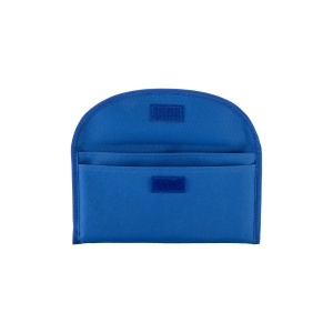 ON 600D polyester document pouch with two pockets and velcro closure - Img 12