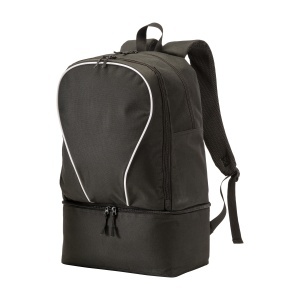 ON 600D polyester sports backpack, large main compartment and padded shoe compartment. - Img 2