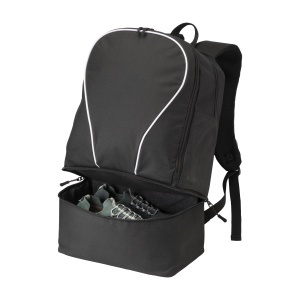 ON 600D polyester sports backpack, large main compartment and padded shoe compartment. - Img 8