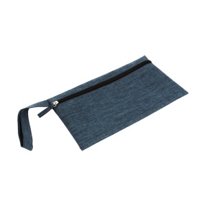 ON 900D polyester document holder with mélange effect, convenient handle and zipper closure - Img 2