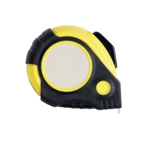 ON ABS 3-metre quick-release tape measure with lock button, rubber grip and belt clip - Img 2