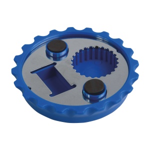 ON ABS and metal, bottle top-shaped, screw-top and bottle opener with magnets - Img 7
