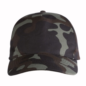 ON Camouflage, cotton 5-panel cap with adjustable velcro strap - Img 2