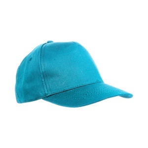 ON Cotton 5-panel cap with 2 mm-thick visor, embroidered eyelets and adjustable velcro strap - Img 15