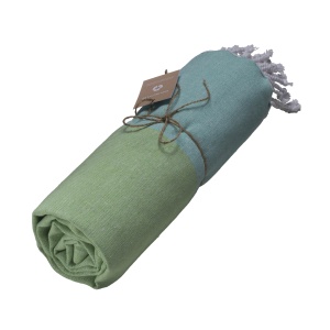 ON GRS-certified 180 g/m2 recycled cotton beach towel/Fouta
