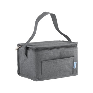 ON Melange r-pet cooler bag with silver interior