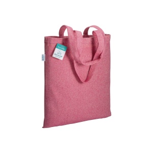 ON Sacoșă de cumpărături din bumbac reciclat 280g/m2, cu mânere lungi - Img 4