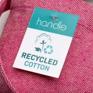 ON Sacoșă de cumpărături din bumbac reciclat 280g/m2, cu mânere lungi - Img 17