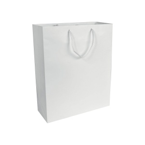 ON Sacoșă de cumpărături din hârtie laminată mată, 157 g/m2, cu clin și întăritură la bază - Img 4