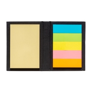 ON Small cardboard notebook containing sticky notes - Img 8