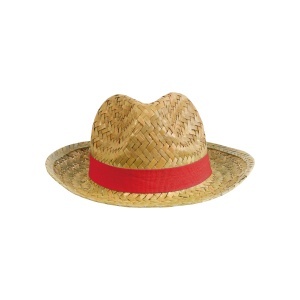 ON Straw hat with elastic band 3 cm applicabile and customizable - Img 7