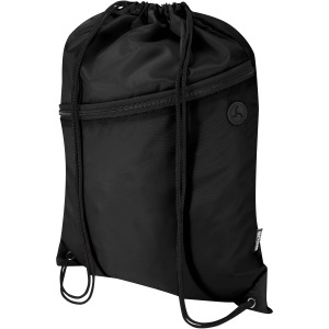 Oriole RPET drawstring bag with zipped front pocket 5L - Img 8