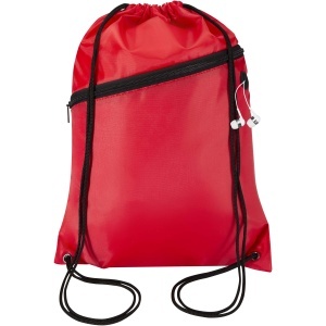 Oriole RPET drawstring bag with zipped front pocket 5L - Img 15